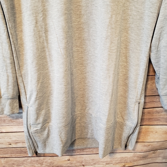 NEW with out tags The Sweatshirt Project Gray Long Sleeve Sweater Dress Small - Picture 3 of 8